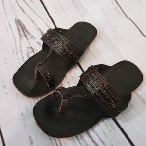 100% leather children's sandles